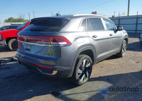 2024 Volkswagen Atlas Cross Sport 2.0T Se W/Technology из США, поврежденный, VIN 1V2HE2CA5RC219406